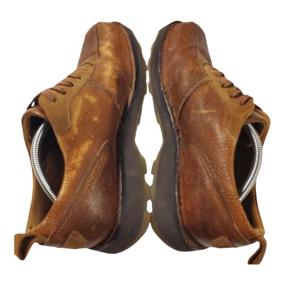 DR. MARTENS Shoes 2B89 Mens Size 12 Brown Leather Oxford Casual Dress Y2K 90s